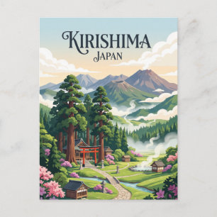 Kirishima, Japan Briefkaart