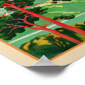 Kirishima Japan Resort Travel uit 1930 Poster (Hoek)