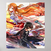 Kirito Asuna- SAO Poster (Voorkant)