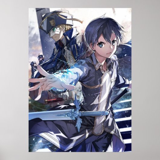 Kirito en Eugeo in Alicization Poster (Voorkant)