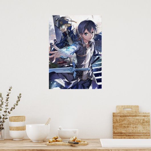 Kirito en Eugeo in Alicization Poster (Keuken)