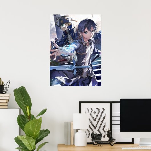 Kirito en Eugeo in Alicization Poster (Thuiskantoor)