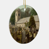 Kirk Braddan, Douglas, Isle of Man, Engeland Keramisch Ornament (Rechts)