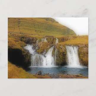 Kirkjufellsfoss, IJsland Briefkaart