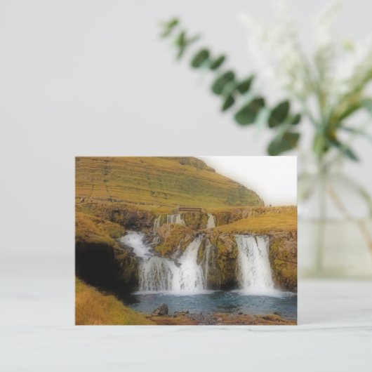 Kirkjufellsfoss, IJsland Briefkaart (Staand voorkant)