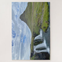 Kirkjufellsfoss Waterfall en Mountain in IJsland