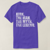 KirkKirk Achternaam Kirk Achternaam Kirk Achternaa T-shirt (Design voorkant)