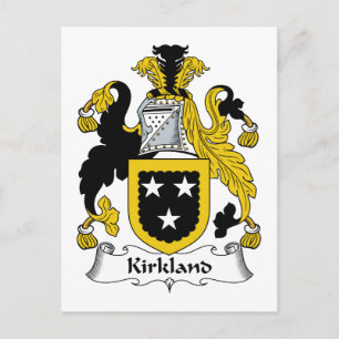 Kirkland Family Crest Briefkaart