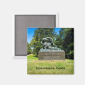 Kirkland Monument in Fredericksburg Magneet (Voorkant / Achterkant)