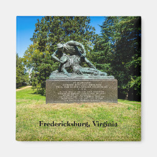 Kirkland Monument in Fredericksburg Magneet