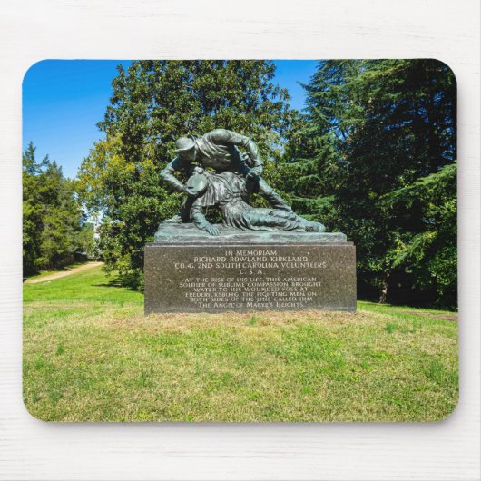 Kirkland Monument in Fredericksburg Muismat (Voorkant)