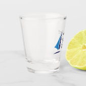 Kirkland Sailing Club Logo Shot Glas (Links)