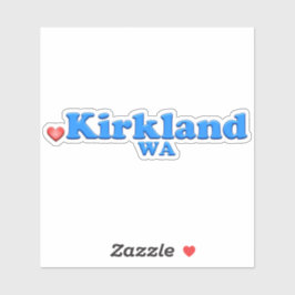 Kirkland Washington Sticker