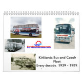 Kirklands Bus en Coach Fleet Kalender (Hoes)