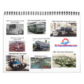 Kirklands-bussen van 1960 en 1970 kalender (Hoes)