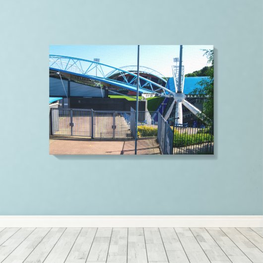 Kirklees Stadium, Huddersfield Canvas Afdruk (Insitu (Houten vloer))