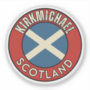 Kirkmichael, Schotland Sticker