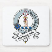 Kirkpatrick Clan Badge Muismat (Voorkant)