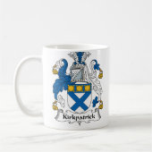 Kirkpatrick Family Crest Koffiemok (Links)