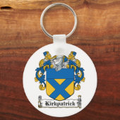 Kirkpatrick Family Crest Sleutelhanger (Voorkant)