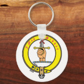 Kirkpatrick Kilpatrick Clan Badge Sleutelhanger (Voorkant)