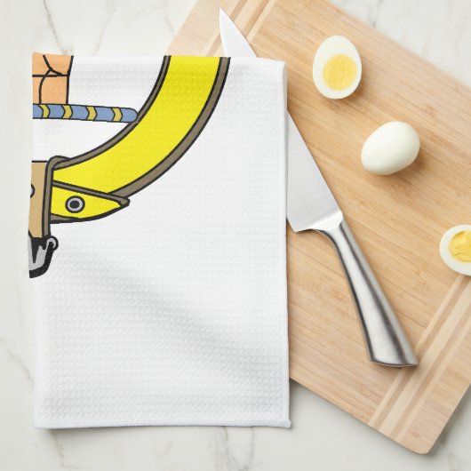 Kirkpatrick & kilpatrick Clan Badge Theedoek (Quarter Fold)