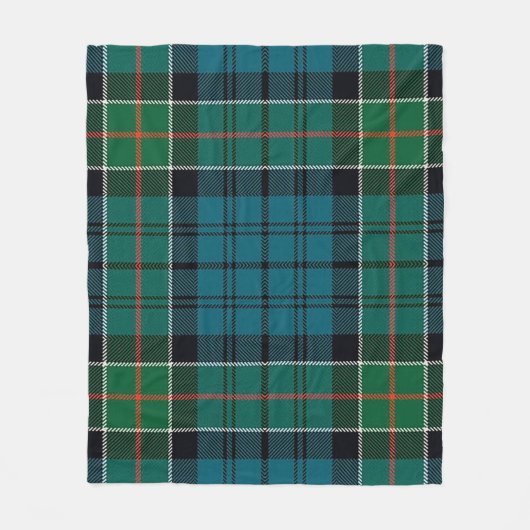 Kirkpatrick Plaid Fleece Deken (Voorkant)