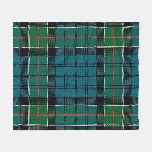 Kirkpatrick Plaid Fleece Deken (Voorkant (Horizontaal))