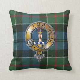 Kirkpatrick Tartan & Badge Kussen