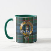 Kirkpatrick Tartan & Badge Mok (Links)