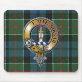 Kirkpatrick Tartan & Badge Muismat (Voorkant)