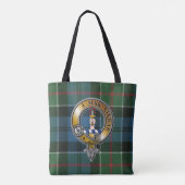 Kirkpatrick Tartan & Badge Tote Bag (Achterkant)