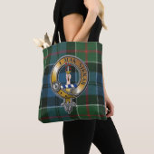 Kirkpatrick Tartan & Badge Tote Bag (Dichtbij)