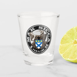 Kirkpatrick's 'Bloody Deed Shot Glass' Glas