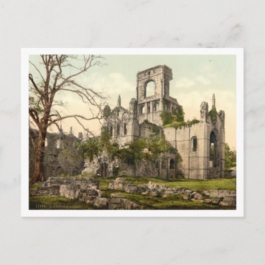 Kirkstall Abbey, Leeds, Yorkshire, Engeland Briefkaart (Voorkant)