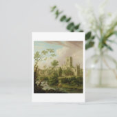 Kirkstall Abbey, Yorkshire, 1747 (olie op doek) Briefkaart (Staand voorkant)