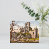  Kirkstall Abbey Yorkshire Engeland Briefkaart (Staand voorkant)