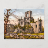  Kirkstall Abbey Yorkshire Engeland Briefkaart (Voorkant)