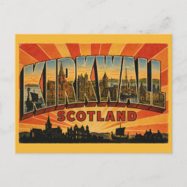 Kirkwall Schotland St. Magnus Kathedraal Briefkaart