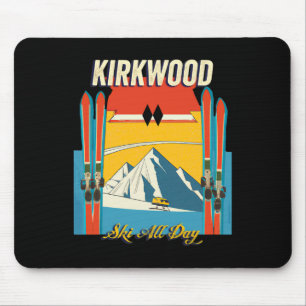 Kirkwood California Ski de hele dag - Retro St Muismat
