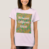 Kirkwood, Californië 95646 T-shirt (Voorkant)