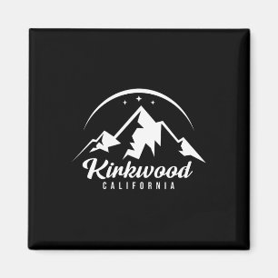 Kirkwood Californië Skigebied Skiën Snowboarden Magneet
