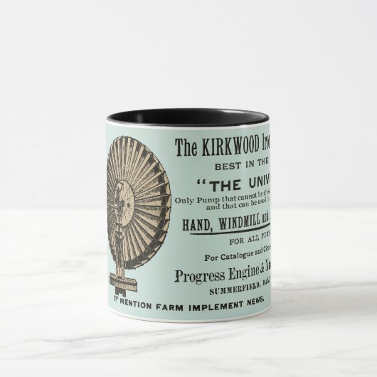 Kirkwood Iron Wind Engine Windmill Summerfield Mok (Midden)