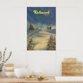 Kirkwood Ski Resort Reisposter Poster (Keuken)