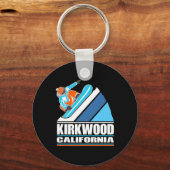 Kirkwood - snowboarder sleutelhanger (Voorkant)
