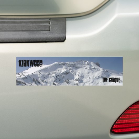 Kirkwood, The Cirque Bumpersticker (Op auto)