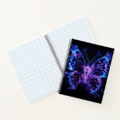 Kirlian Butterfly: Lichtgevende aura Notitieboek (Binnen)