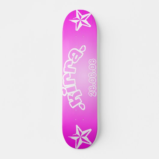Kirra plank test persoonlijk skateboard (Voorkant)
