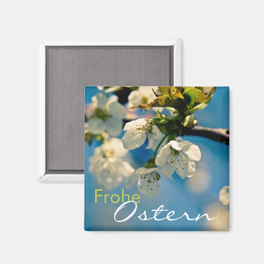 Kirschbluete · Ostermagneet Magneet (Voorkant / Achterkant)