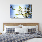 Kirschblüte Canvas Afdruk (Insitu (Slaapkamer))